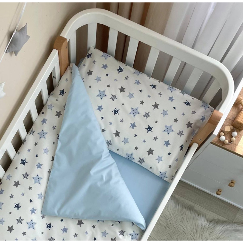 Постільна білизна Msonya Простирадло хлопець з малюнком блакитний 0303282