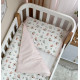 Постільна білизна Msonya Простирадло дівчина з малюнком пудра 0303392
