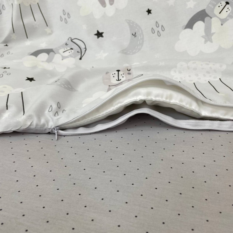 Постільна білизна Msonya Простирадло унісекс з малюнком сірий 0303419