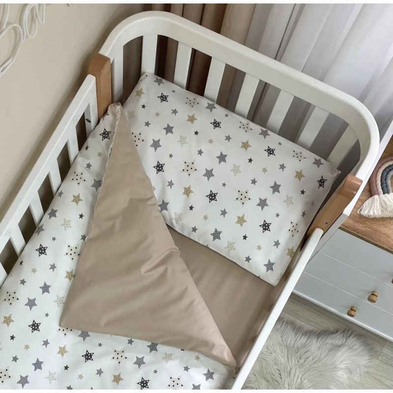 Постільна білизна Msonya Простирадло унісекс з малюнком бежевий 0303433