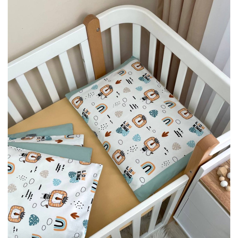 Постільна білизна Msonya Простирадло хлопець з малюнком мята 0303502