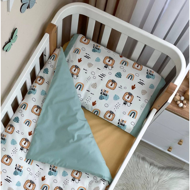 Постільна білизна Msonya Простирадло хлопець з малюнком мята 0303502