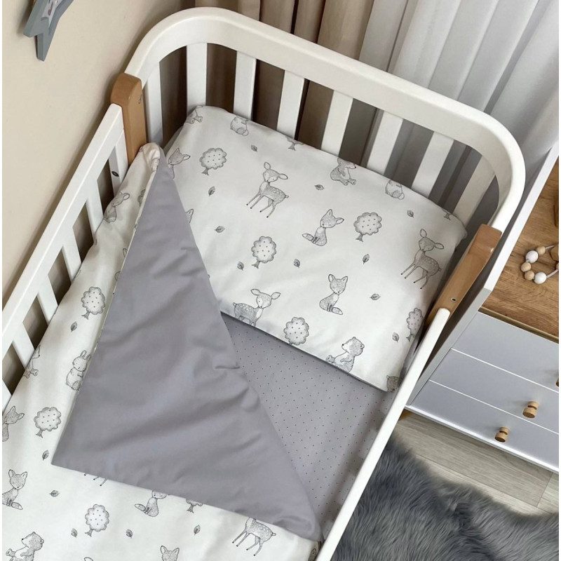 Постільна білизна Msonya Happy night Звірята сірі 03107642