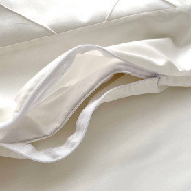 Постільна білизна Msonya Простирадло унісекс однотонний молочний 031535