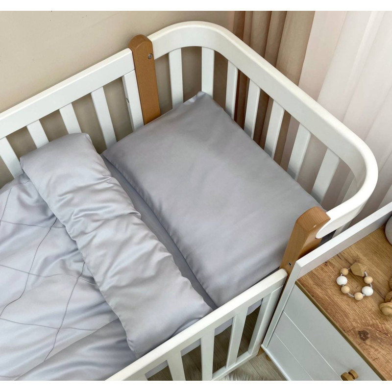 Постільна білизна Msonya Простирадло унісекс однотонний сірий 031552