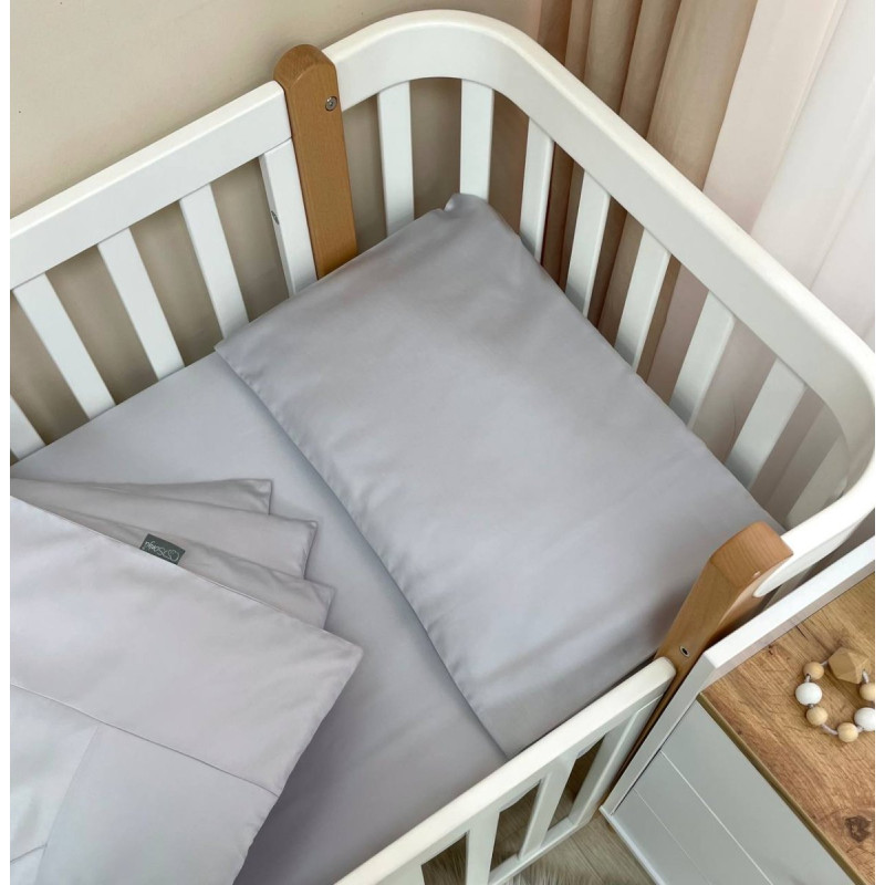 Постільна білизна Msonya Простирадло унісекс однотонний сірий 031552