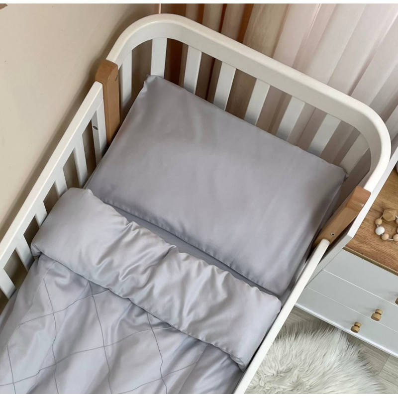 Постільна білизна Msonya Простирадло унісекс однотонний сірий 031552