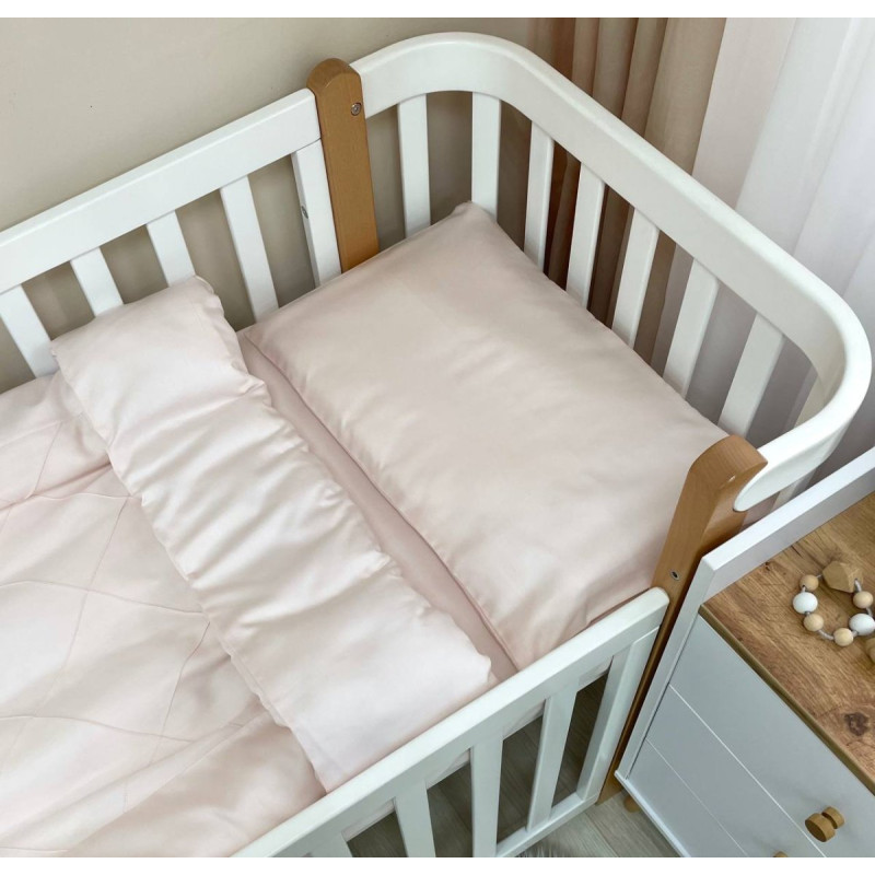 Постільна білизна Msonya Простирадло дівчина однотонний пудра 031579