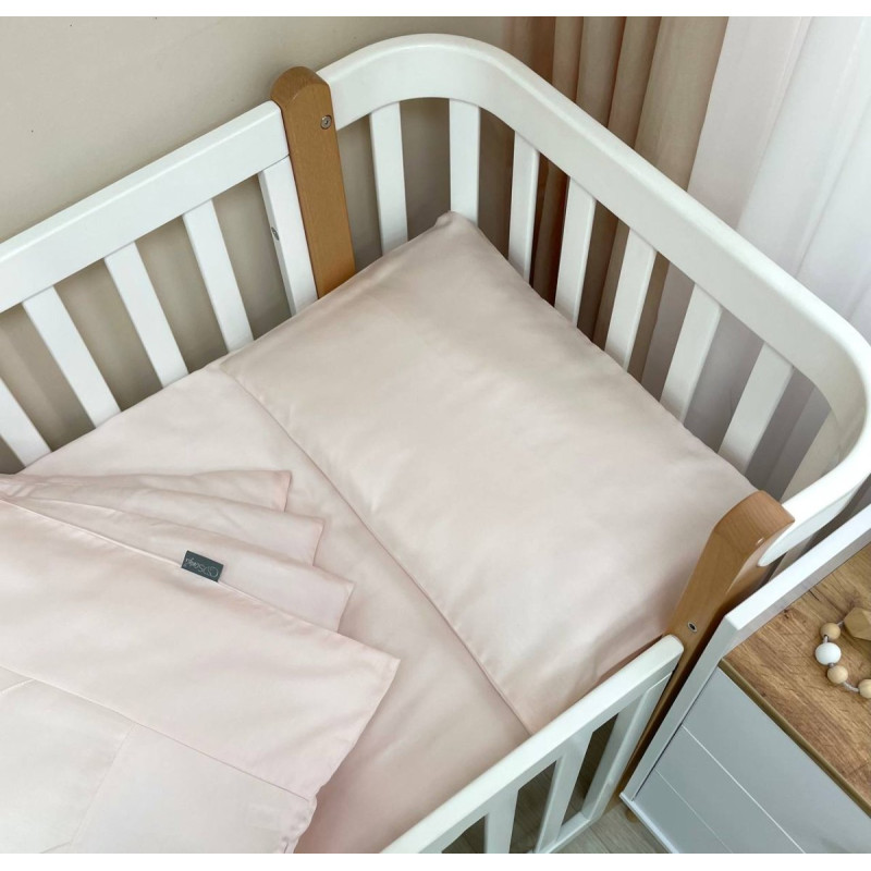 Постільна білизна Msonya Простирадло дівчина однотонний пудра 031579