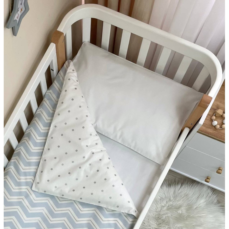 Постільна білизна Msonya Shine блакитний зигзаг