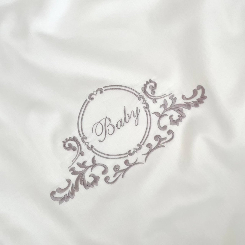 Постільна білизна Msonya Belissimo світло-сірий