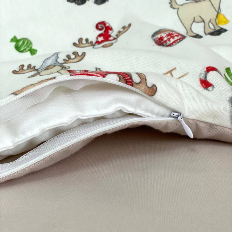 Постільна білизна Msonya Простирадло унісекс з малюнком бежевий 0365151