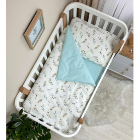 Постільна білизна Msonya Простирадло унісекс з малюнком мята 0365753