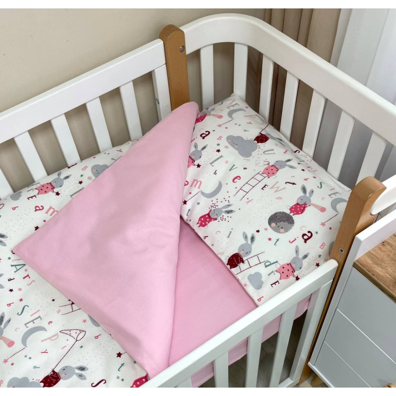 Постільна білизна Msonya Простирадло дівчина з малюнком рожевий 036586