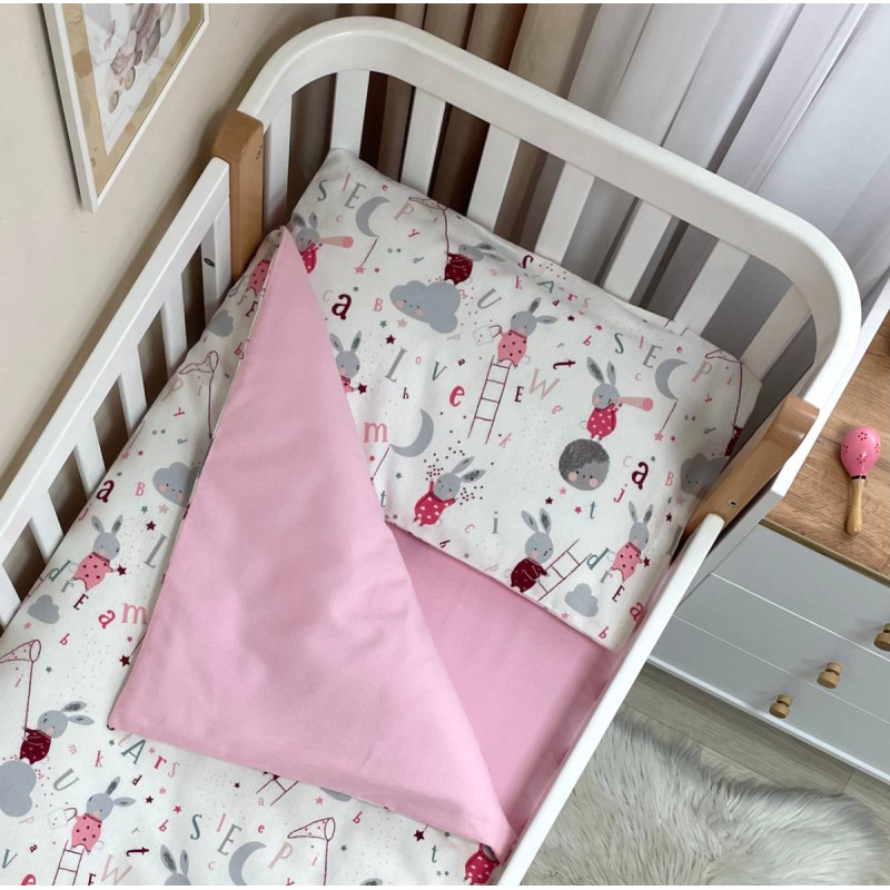 Постільна білизна Msonya Простирадло дівчина з малюнком рожевий 036586