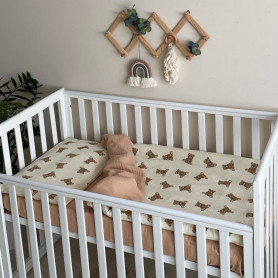 Постільна білизна Msonya муслін Teddy на молочному