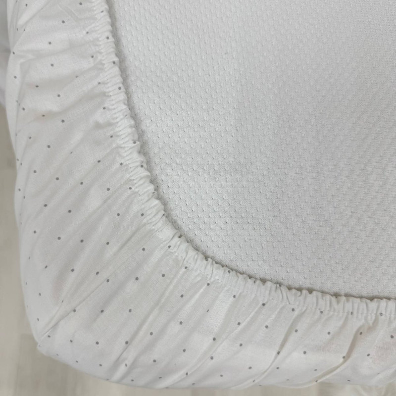 Постільна білизна Msonya Простирадло хлопець з малюнком бежевий