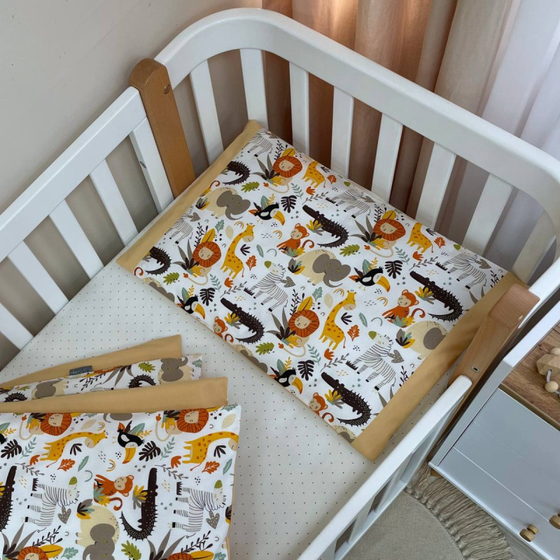 Постільна білизна Msonya Простирадло унісекс з малюнком гірчиця