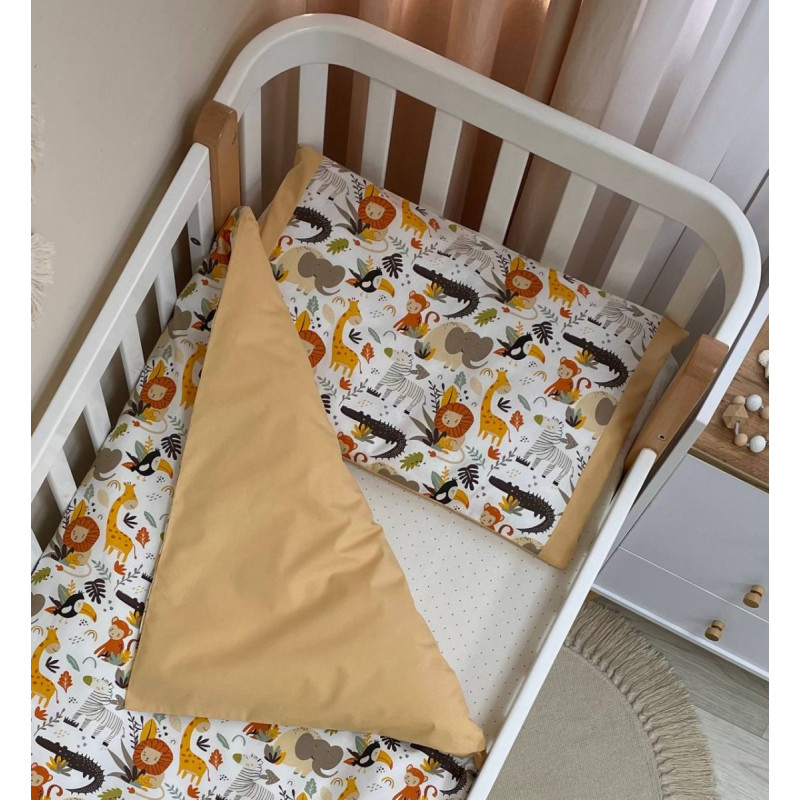 Постільна білизна Msonya Простирадло унісекс з малюнком гірчиця