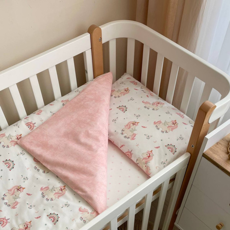 Постільна білизна Msonya Простирадло дівчина з малюнком рожевий 0391178