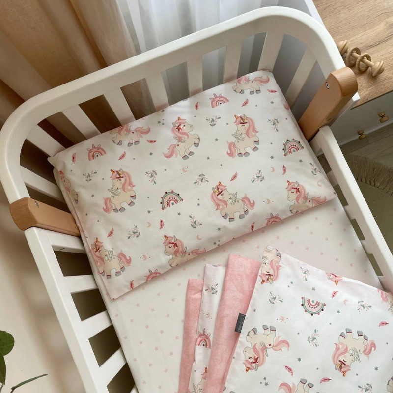 Постільна білизна Msonya Простирадло дівчина з малюнком рожевий 0391178