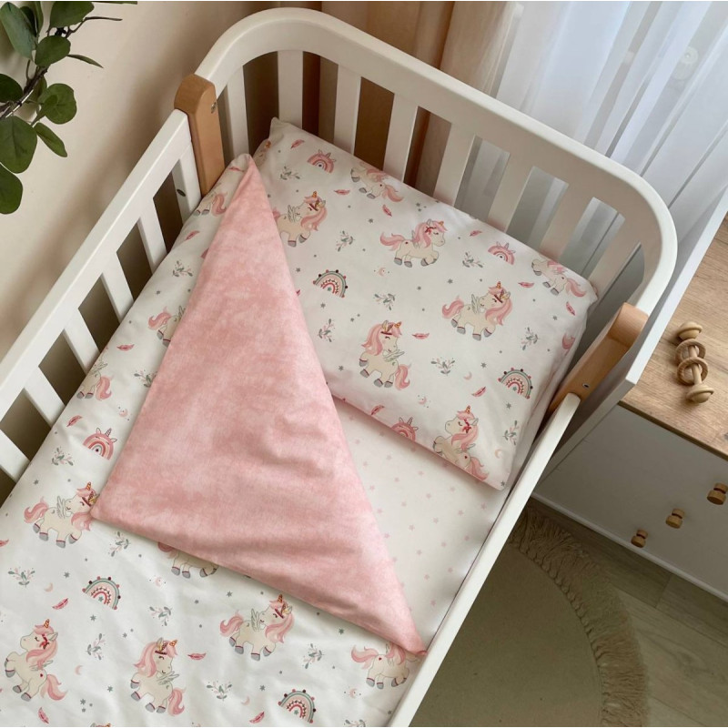 Постільна білизна Msonya Простирадло дівчина з малюнком рожевий 0391178