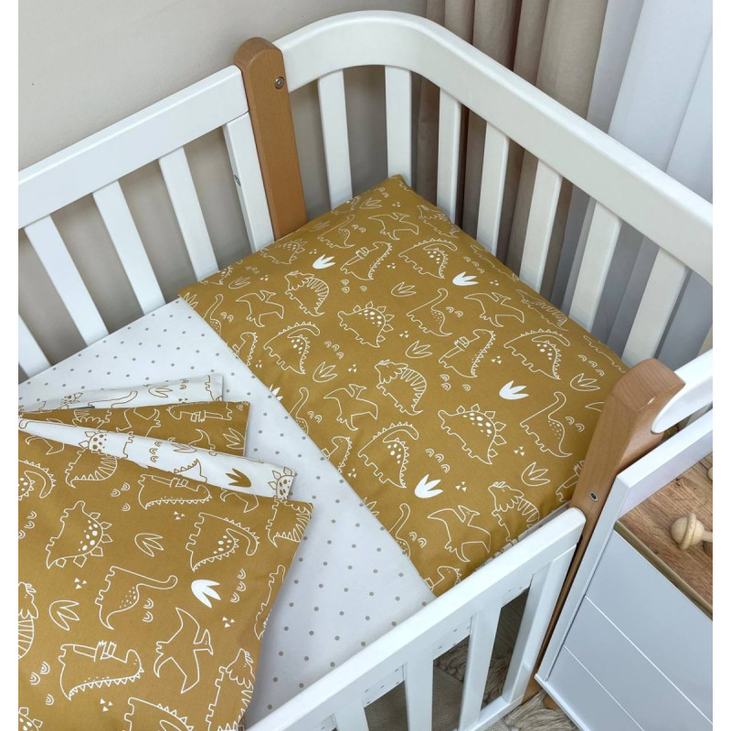 Постільна білизна Msonya Простирадло хлопець з малюнком гірчиця