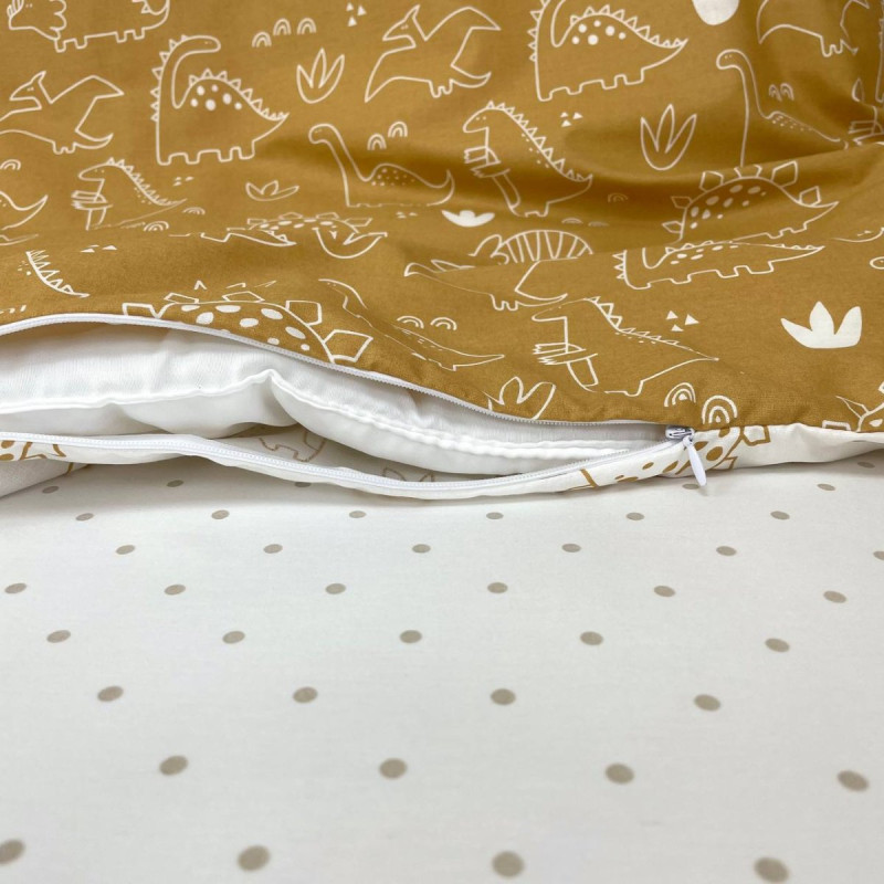 Постільна білизна Msonya Простирадло хлопець з малюнком гірчиця