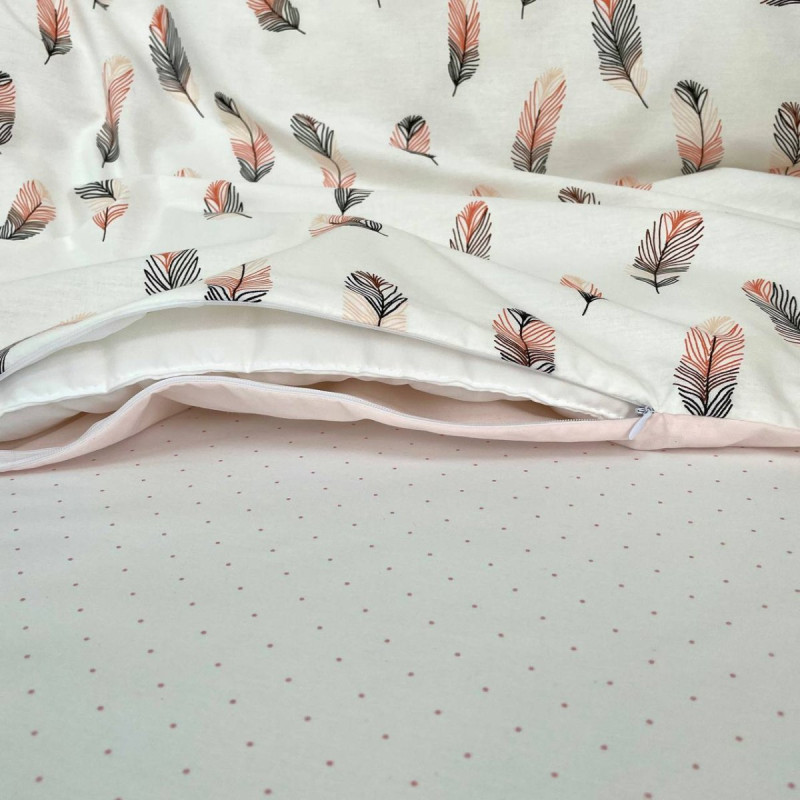 Постільна білизна Msonya Простирадло дівчина з малюнком пудра 0391404