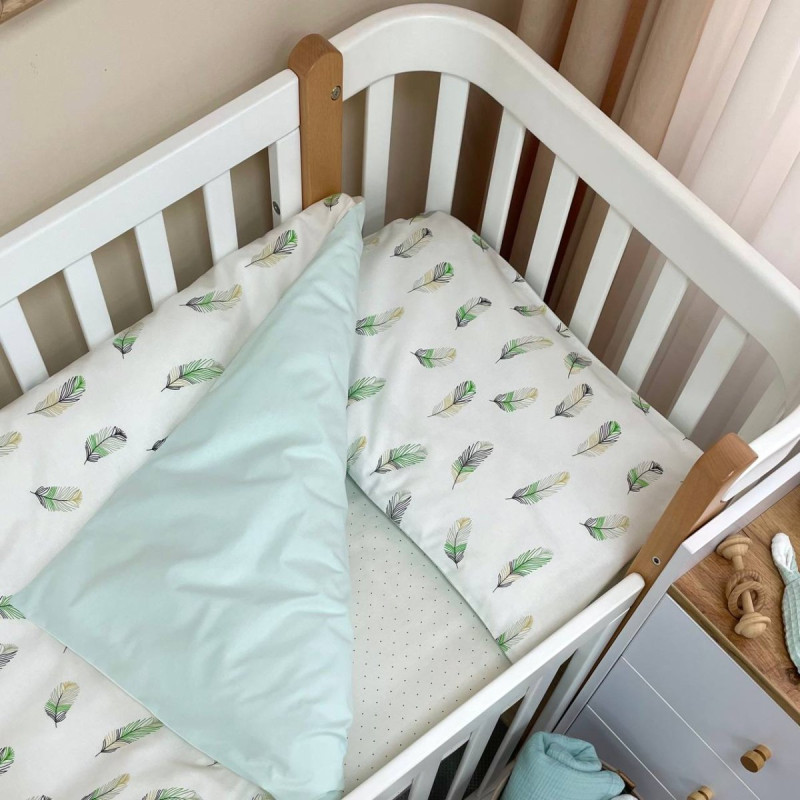 Постільна білизна Msonya Простирадло унісекс з малюнком мята 0391405