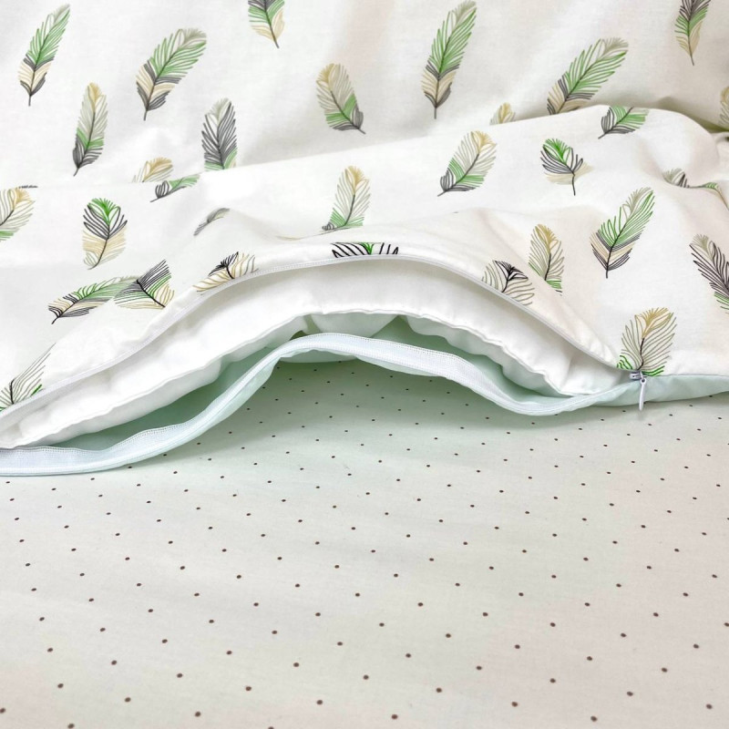 Постільна білизна Msonya Простирадло унісекс з малюнком мята 0391405