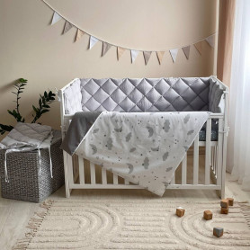 Постільна білизна Msonya Простирадло унісекс з малюнком сірий 0391487