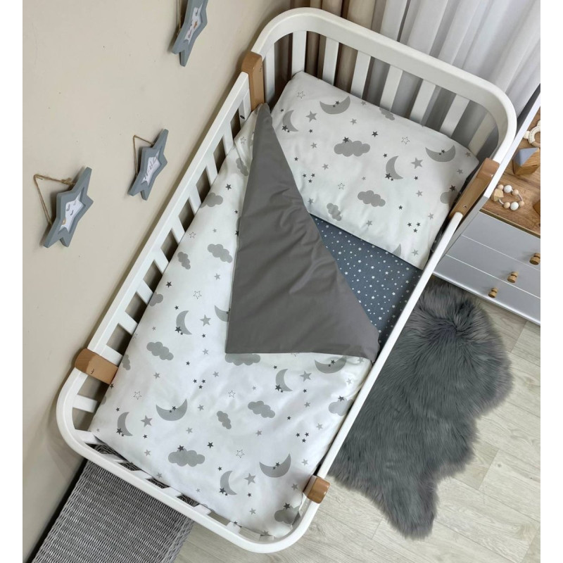 Постільна білизна Msonya Простирадло унісекс з малюнком сірий 0391487