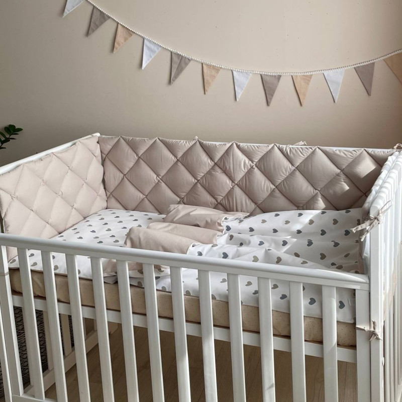 Постільна білизна Msonya Простирадло унісекс з малюнком бежевий 0391541