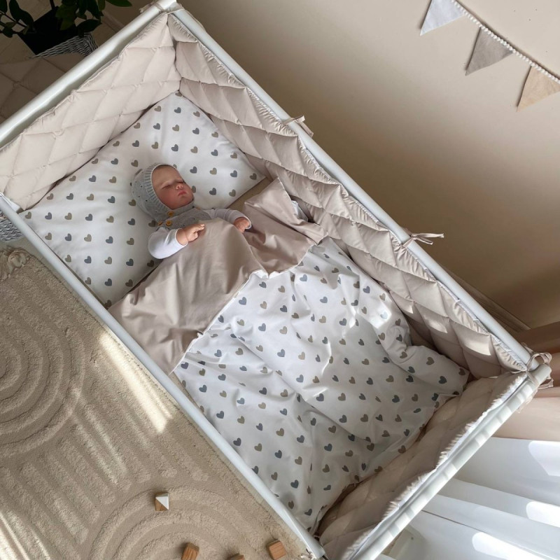 Постільна білизна Msonya Простирадло унісекс з малюнком бежевий 0391541