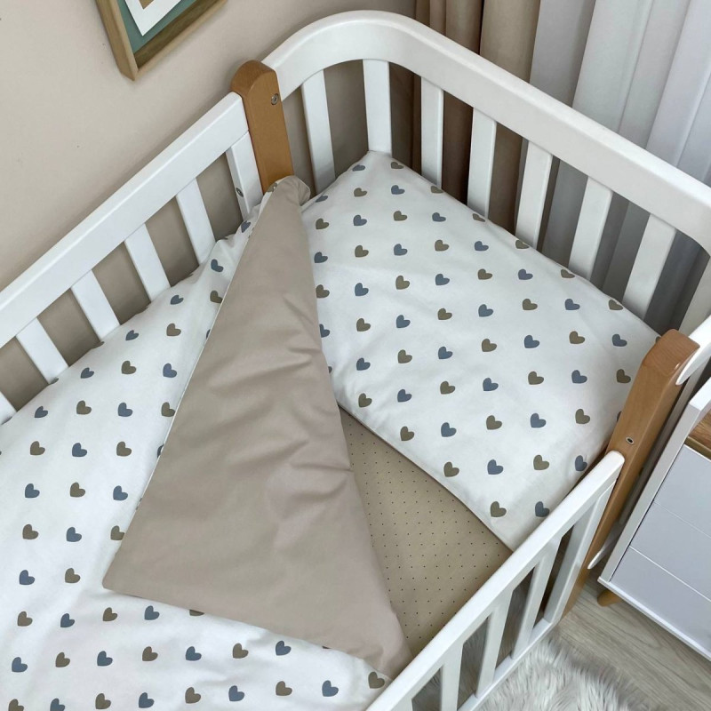 Постільна білизна Msonya Простирадло унісекс з малюнком бежевий 0391541