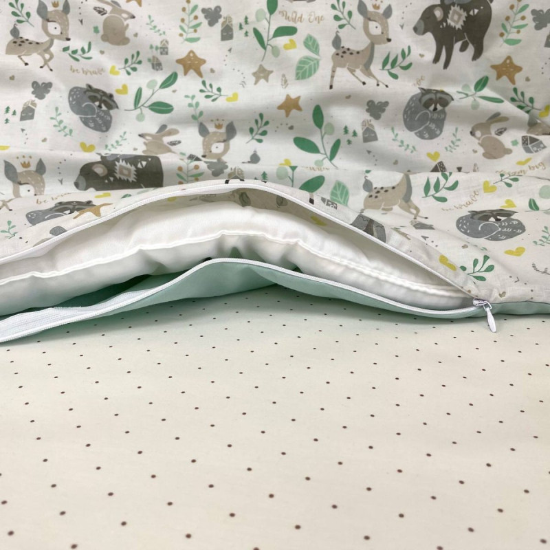 Постільна білизна Msonya Простирадло унісекс з малюнком мята 0391597