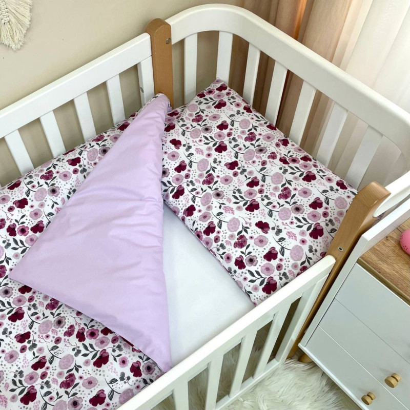 Постільна білизна Msonya Простирадло дівчина з малюнком ліла