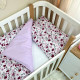 Постільна білизна Msonya Простирадло дівчина з малюнком ліла