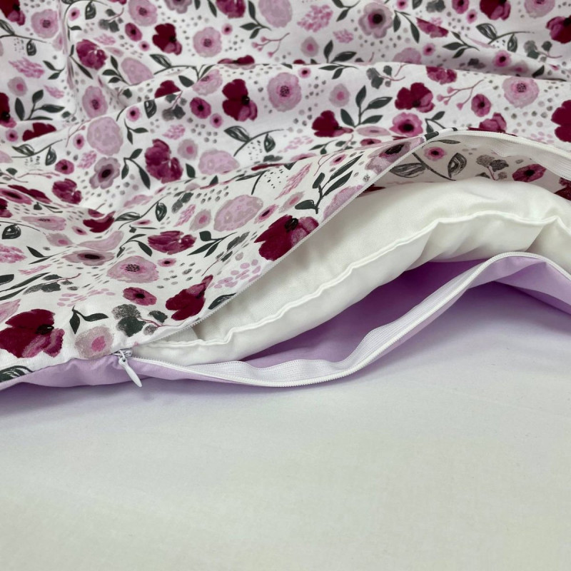 Постільна білизна Msonya Простирадло дівчина з малюнком ліла