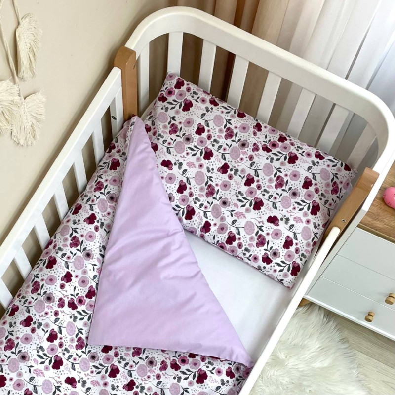 Постільна білизна Msonya Простирадло дівчина з малюнком ліла