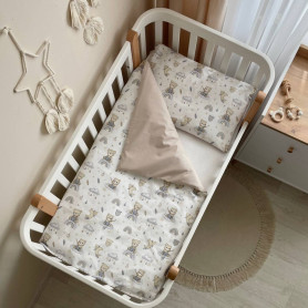 Постільна білизна Msonya Простирадло хлопець з малюнком блакитний 0391675