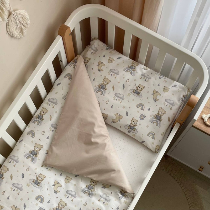 Постільна білизна Msonya Простирадло хлопець з малюнком блакитний 0391675