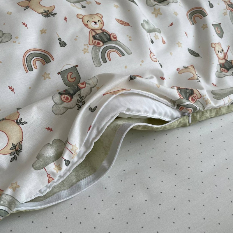 Постільна білизна Msonya Простирадло хлопець з малюнком мята 0391678