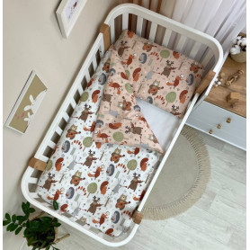 Постільна білизна Msonya Простирадло унісекс з малюнком бежевий 0391756