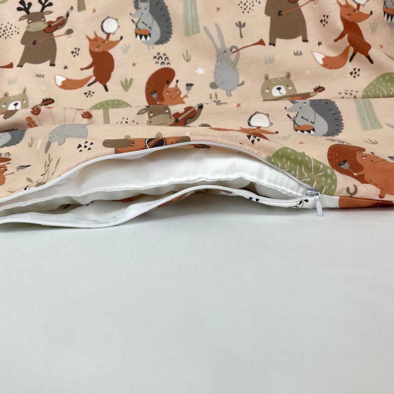 Постільна білизна Msonya Простирадло унісекс з малюнком бежевий 0391756