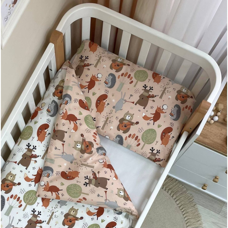 Постільна білизна Msonya Простирадло унісекс з малюнком бежевий 0391756