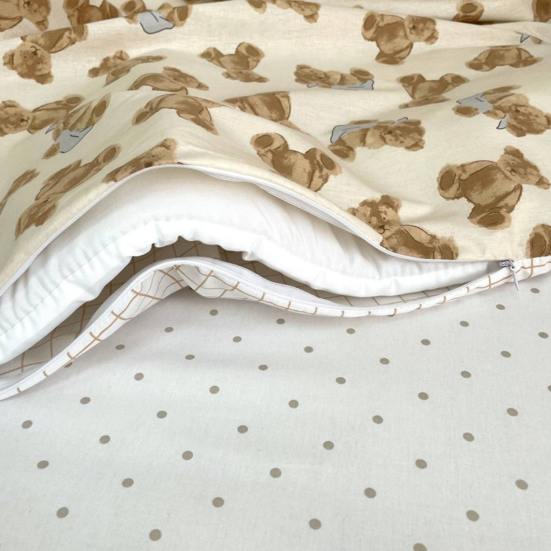 Постільна білизна Msonya Простирадло унісекс з малюнком бежевий 0391759