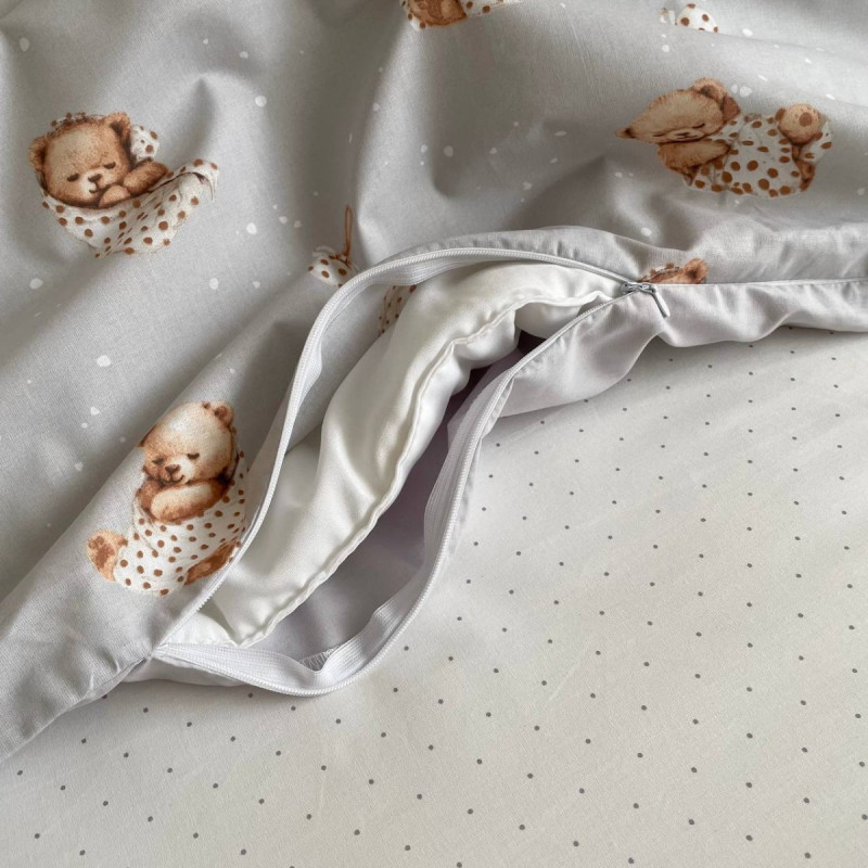 Постільна білизна Msonya Простирадло хлопець з малюнком сірий 0391784