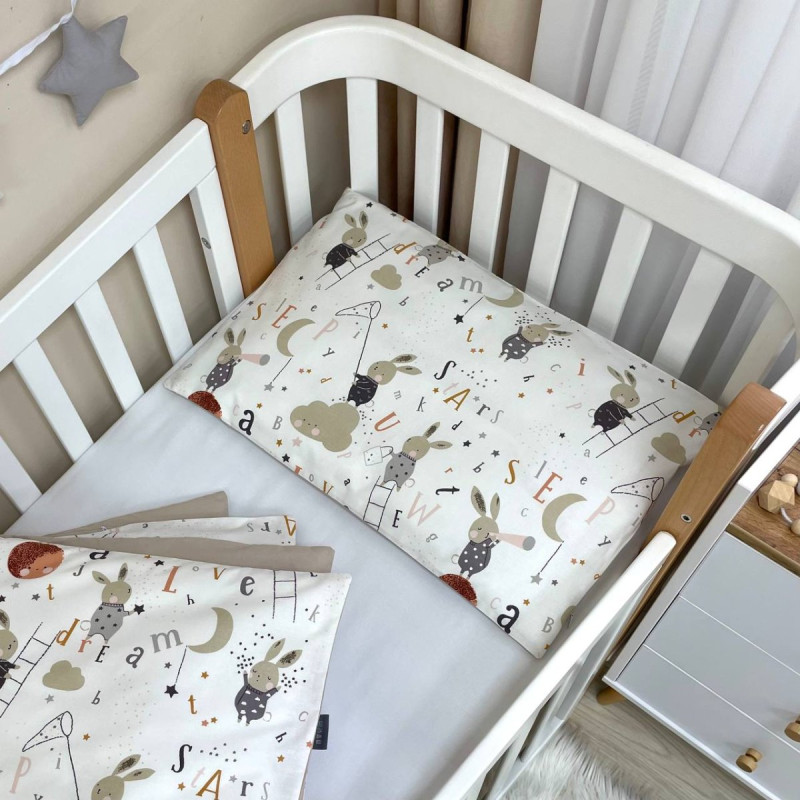 Постільна білизна Msonya Простирадло унісекс з малюнком бежевий 039189